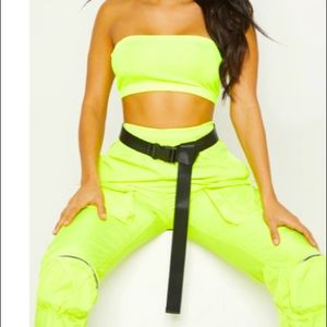 Black Slider Tape Belt